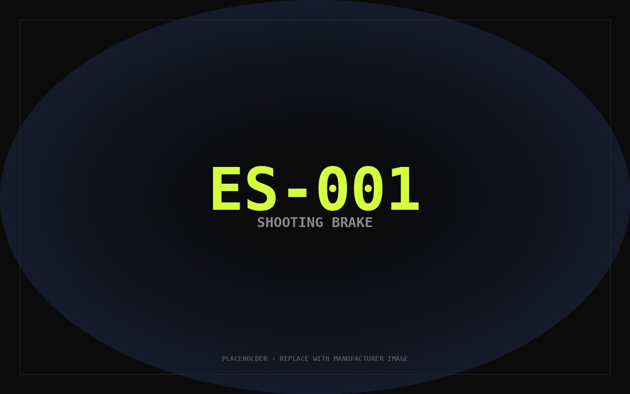 Premium Long-Range Shooting Brake — new-energy vehicle for export from China, reference ES-001